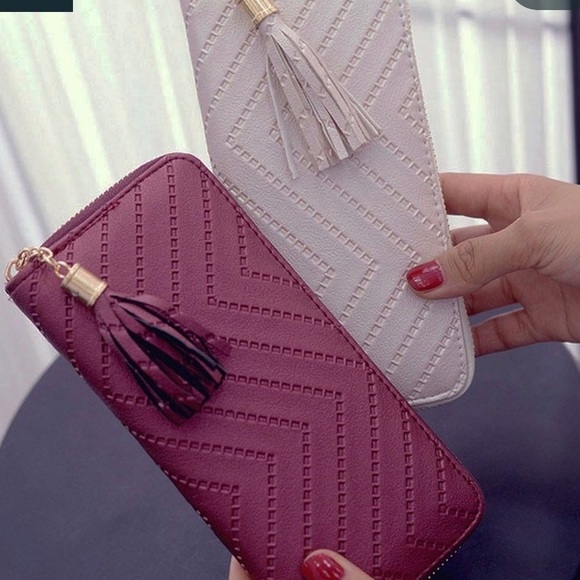 Handbags - Wine Red Wallet!